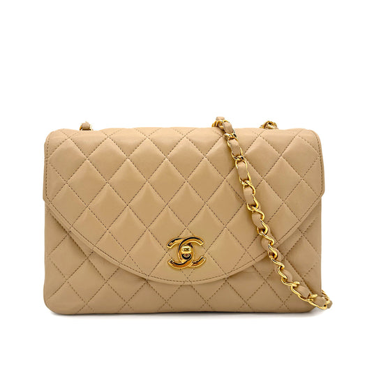Vintage Beige Half Moon Flap (Available at Ladybird)