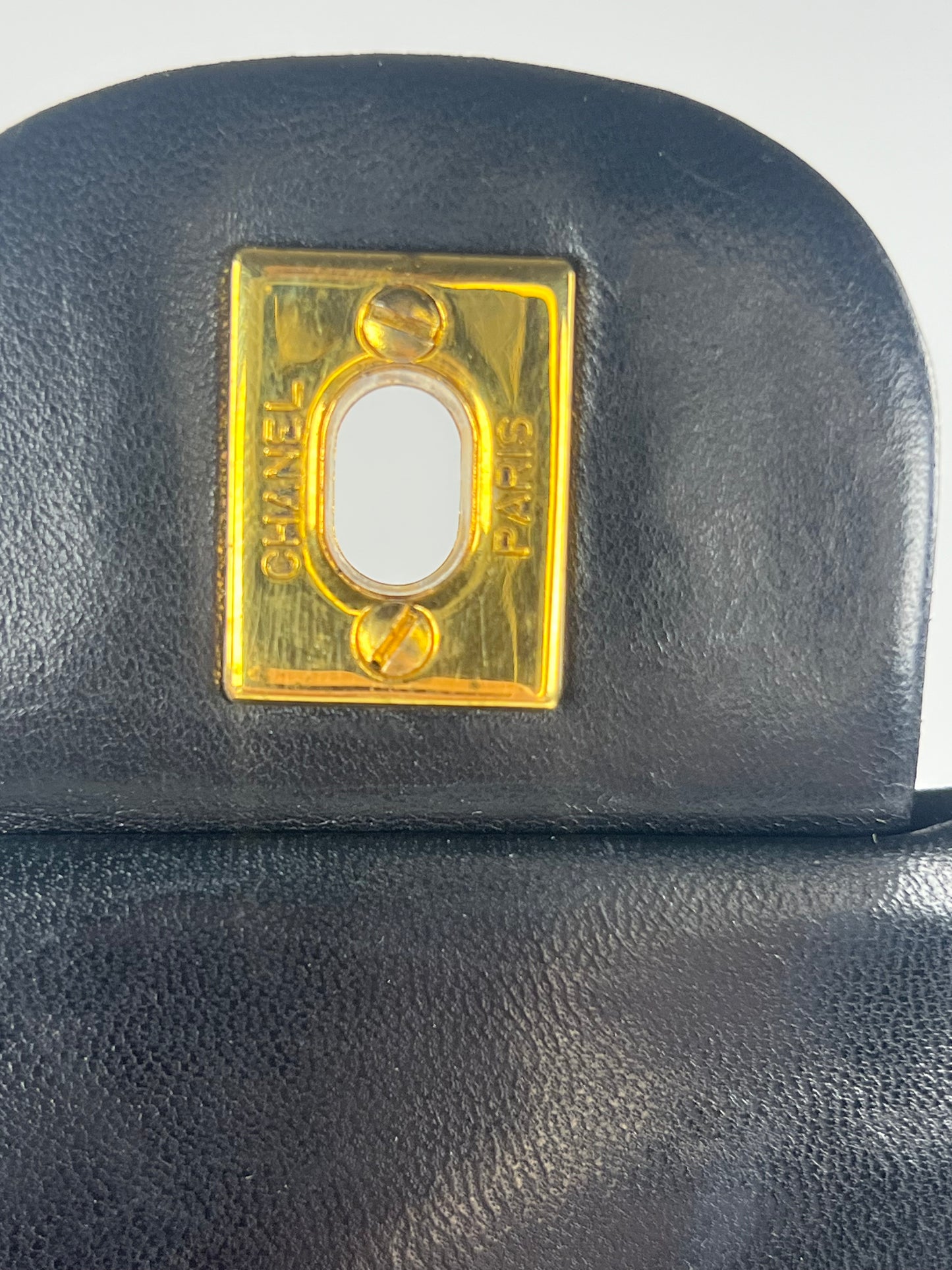 Black Small Classic Flap