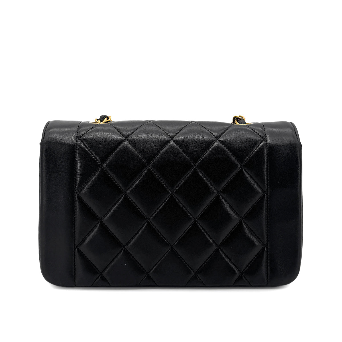 Black Vintage Small Diana Flap (Available at Ladybird)