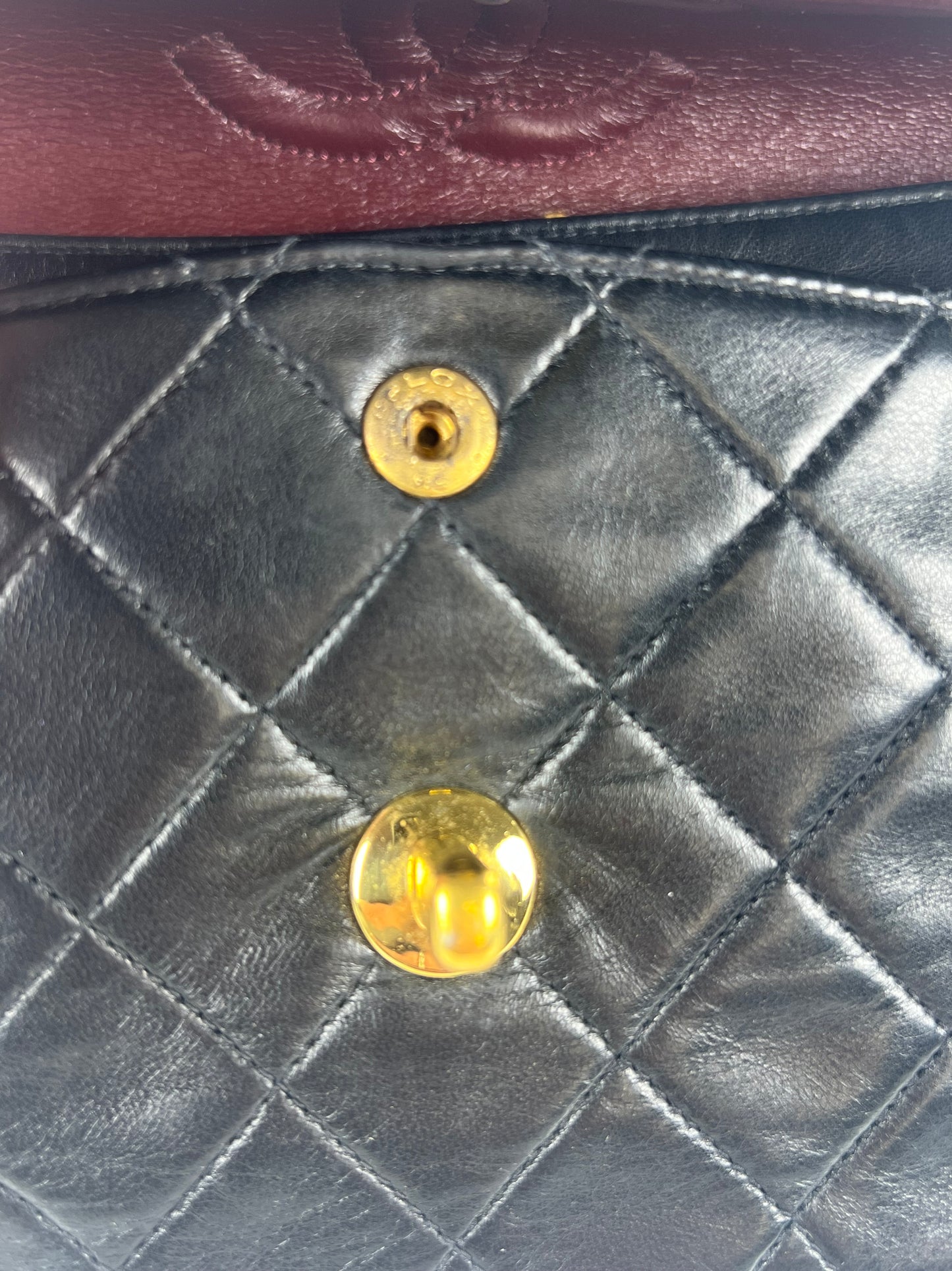 Black Small Classic Flap