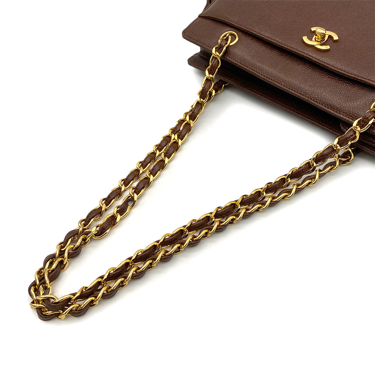 Vintage Brown Caviar Tote (Available at Ladybird)