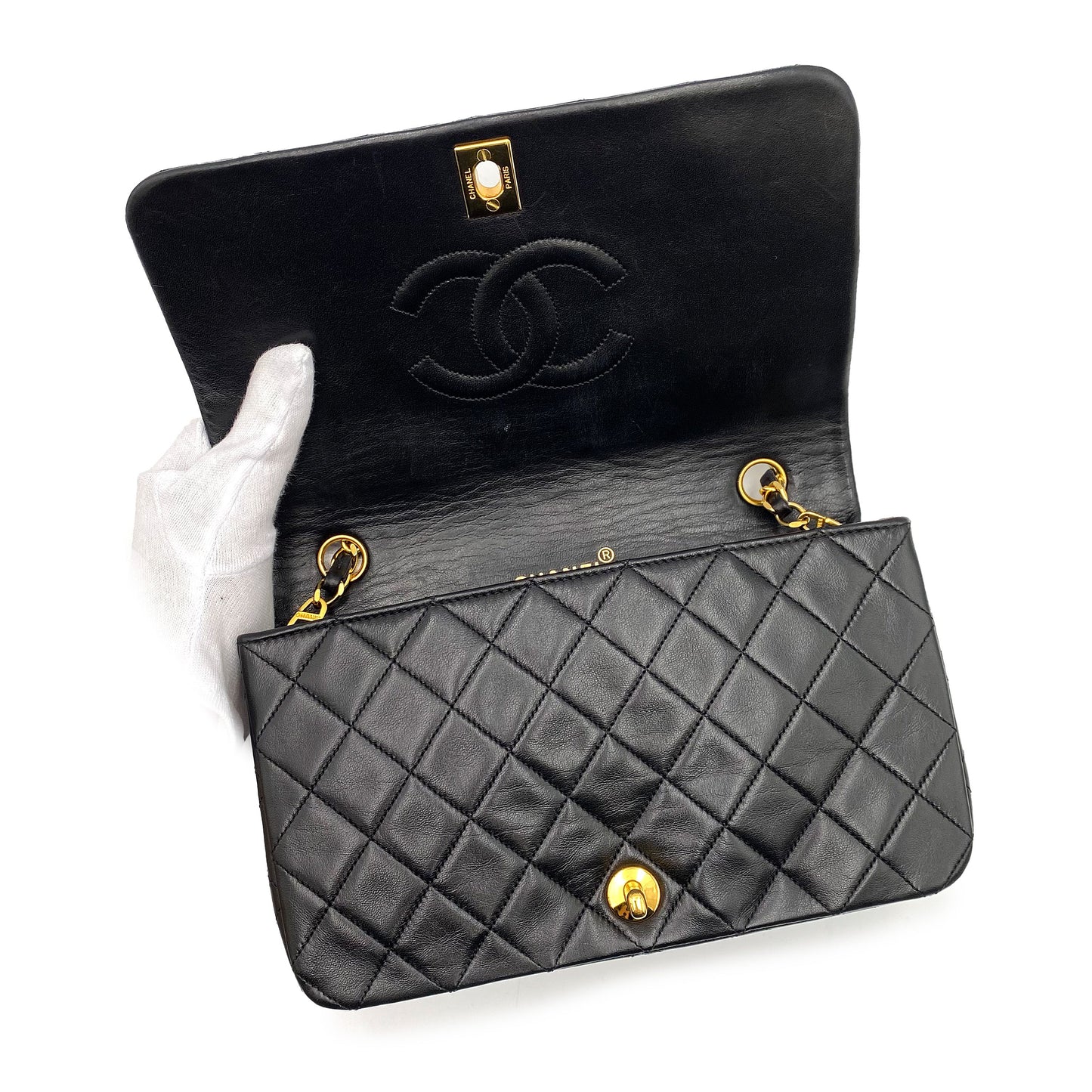 Vintage Black Full Flap