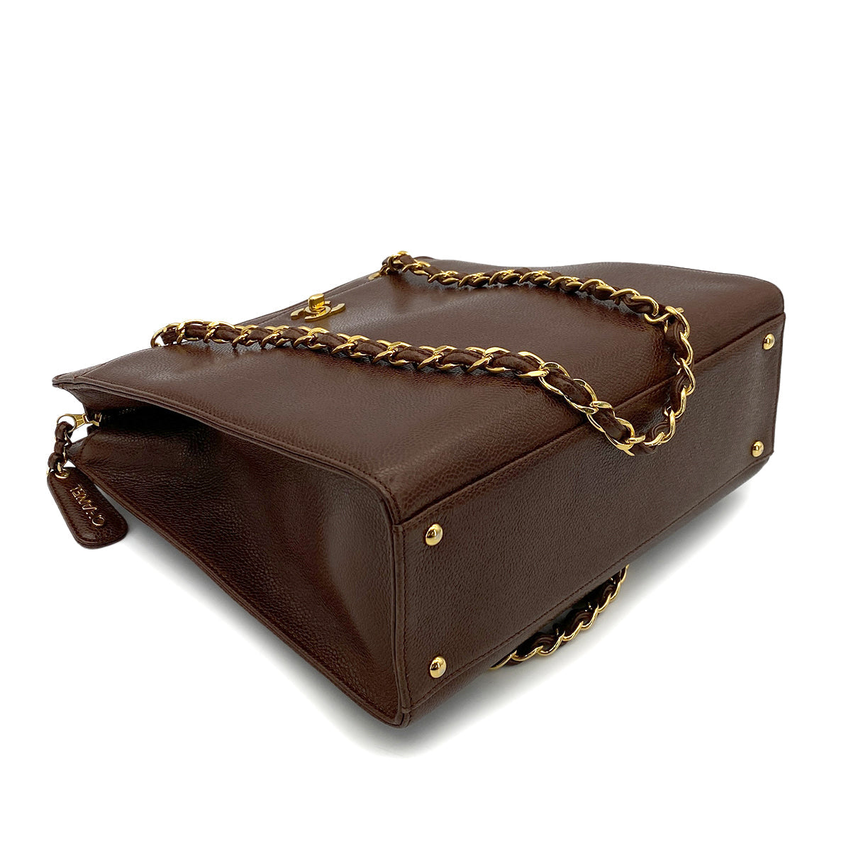 Vintage Brown Caviar Tote (Available at Ladybird)