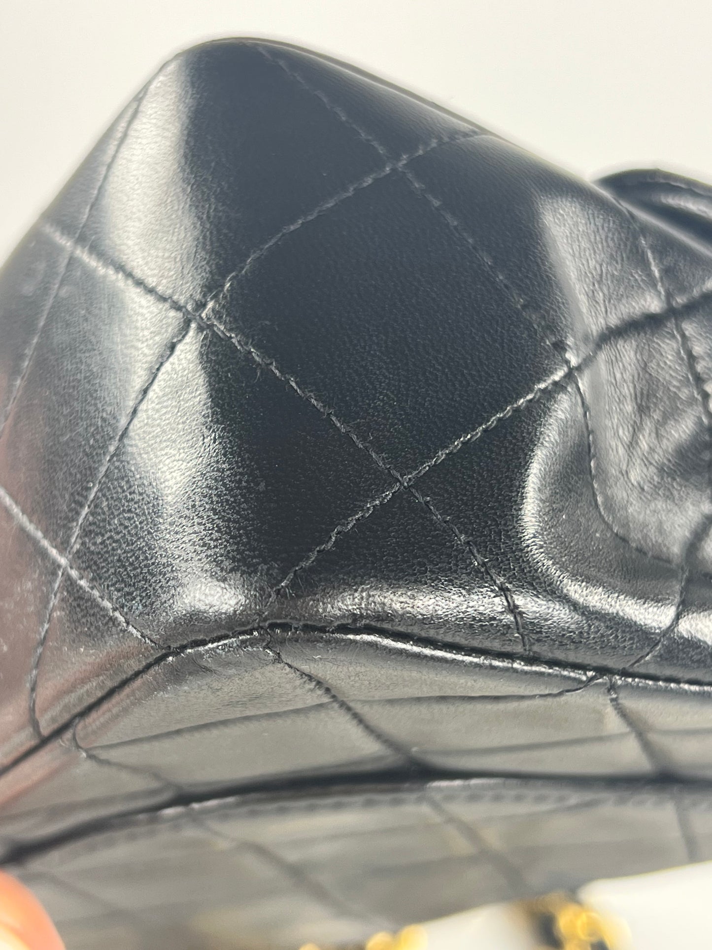 Black Small Classic Flap