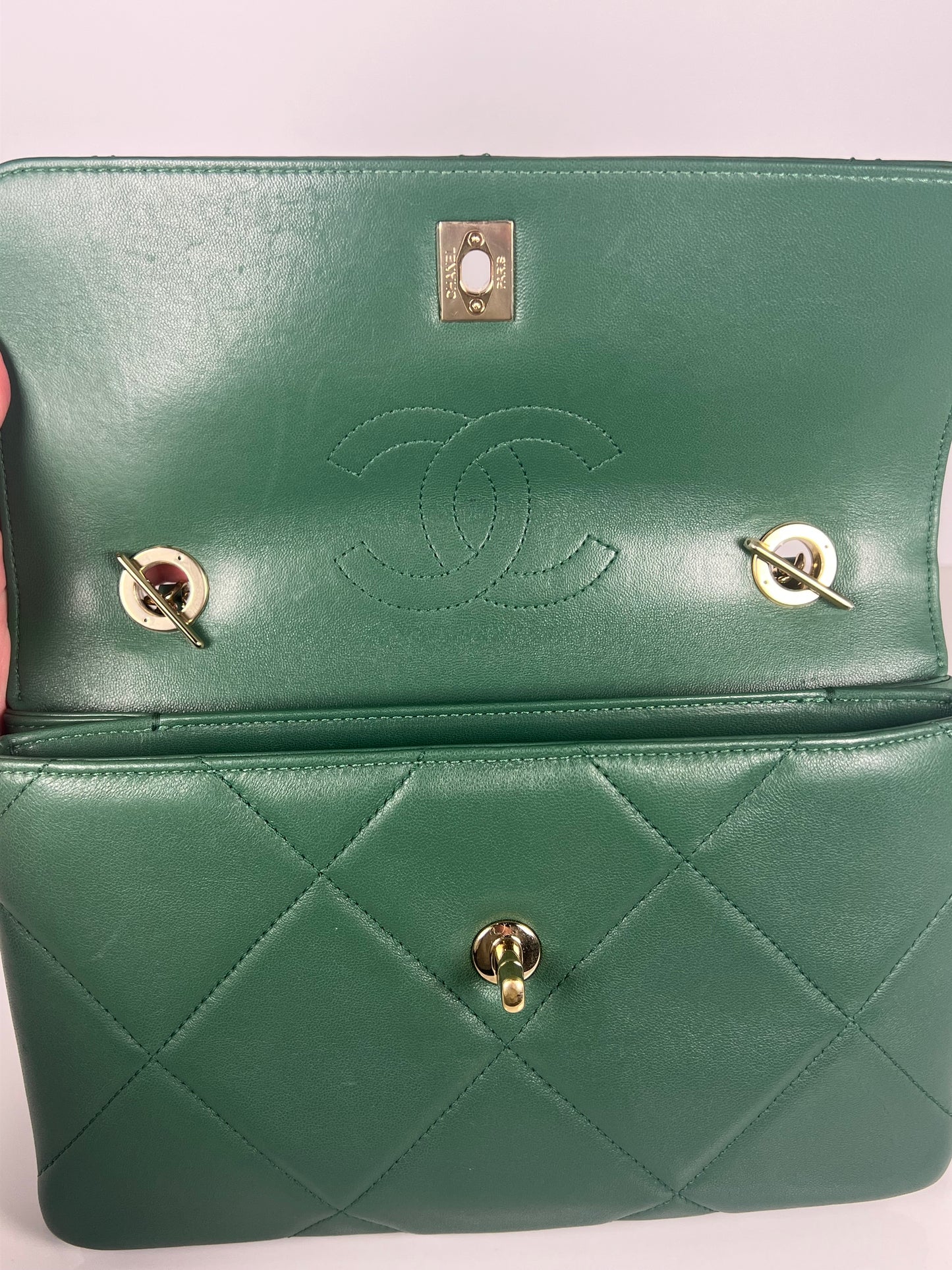 Green Trendy Flap