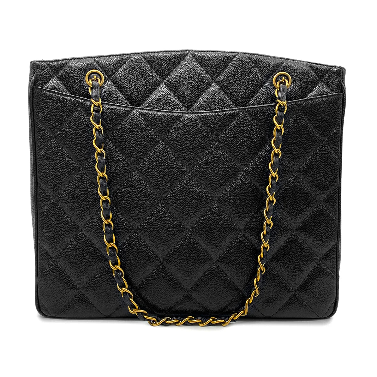 Vintage Deca Caviar Shoulder Tote