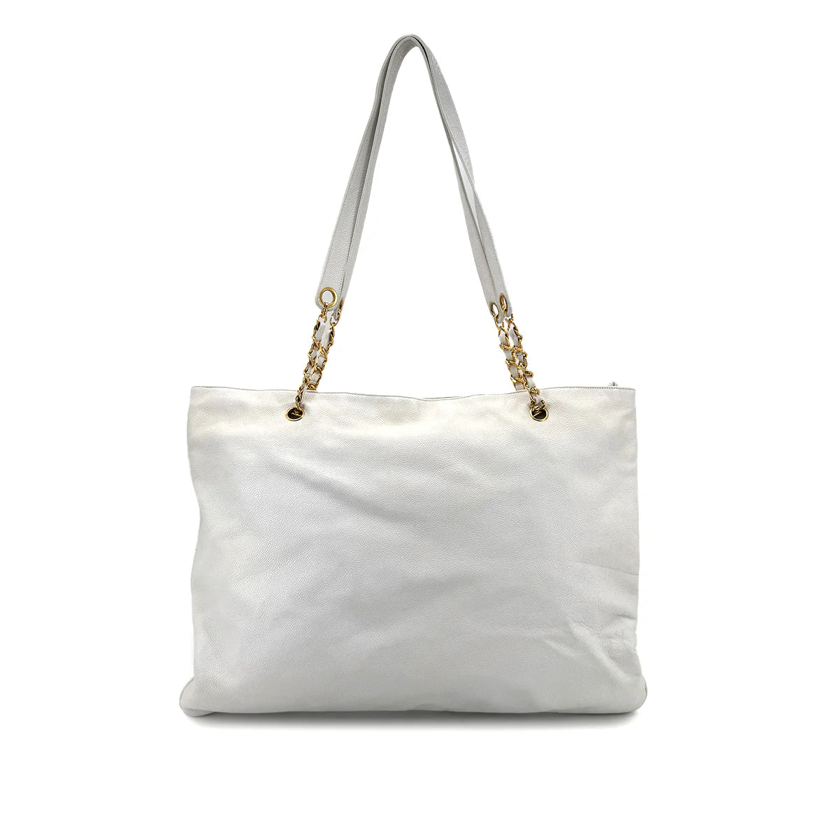 White Vintage Tote