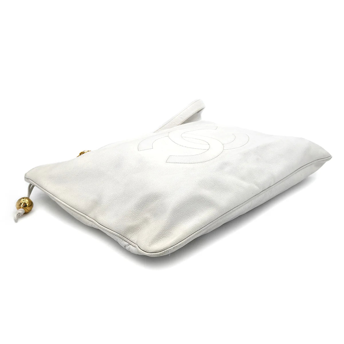 White Vintage Tote