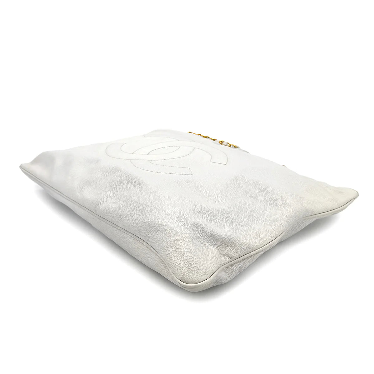 White Vintage Tote