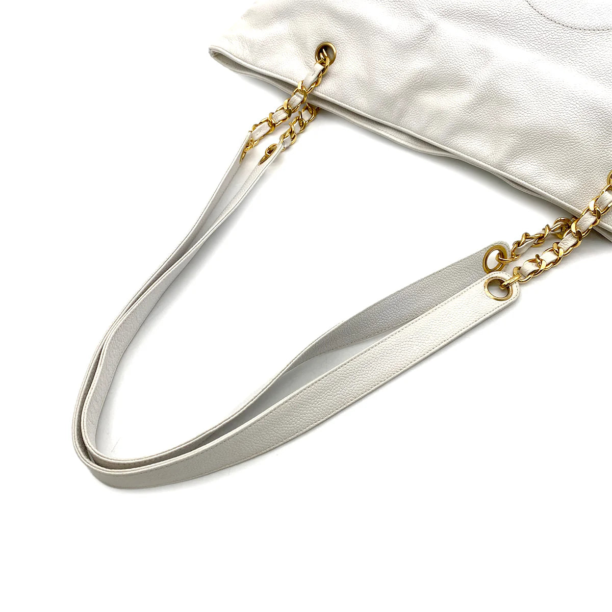 White Vintage Tote