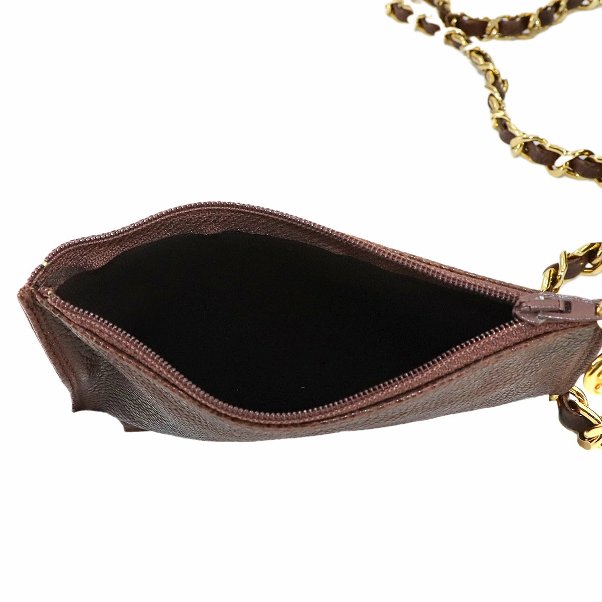 Vintage Triple Coco Bucket Bag - Brown Caviar