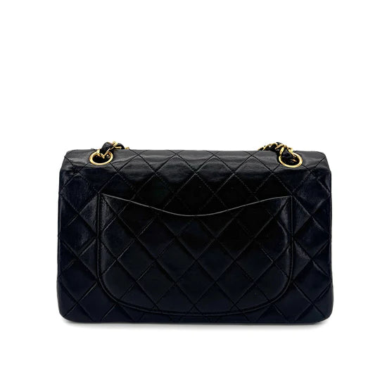 Vintage Small Classic Flap - Black Lambskin