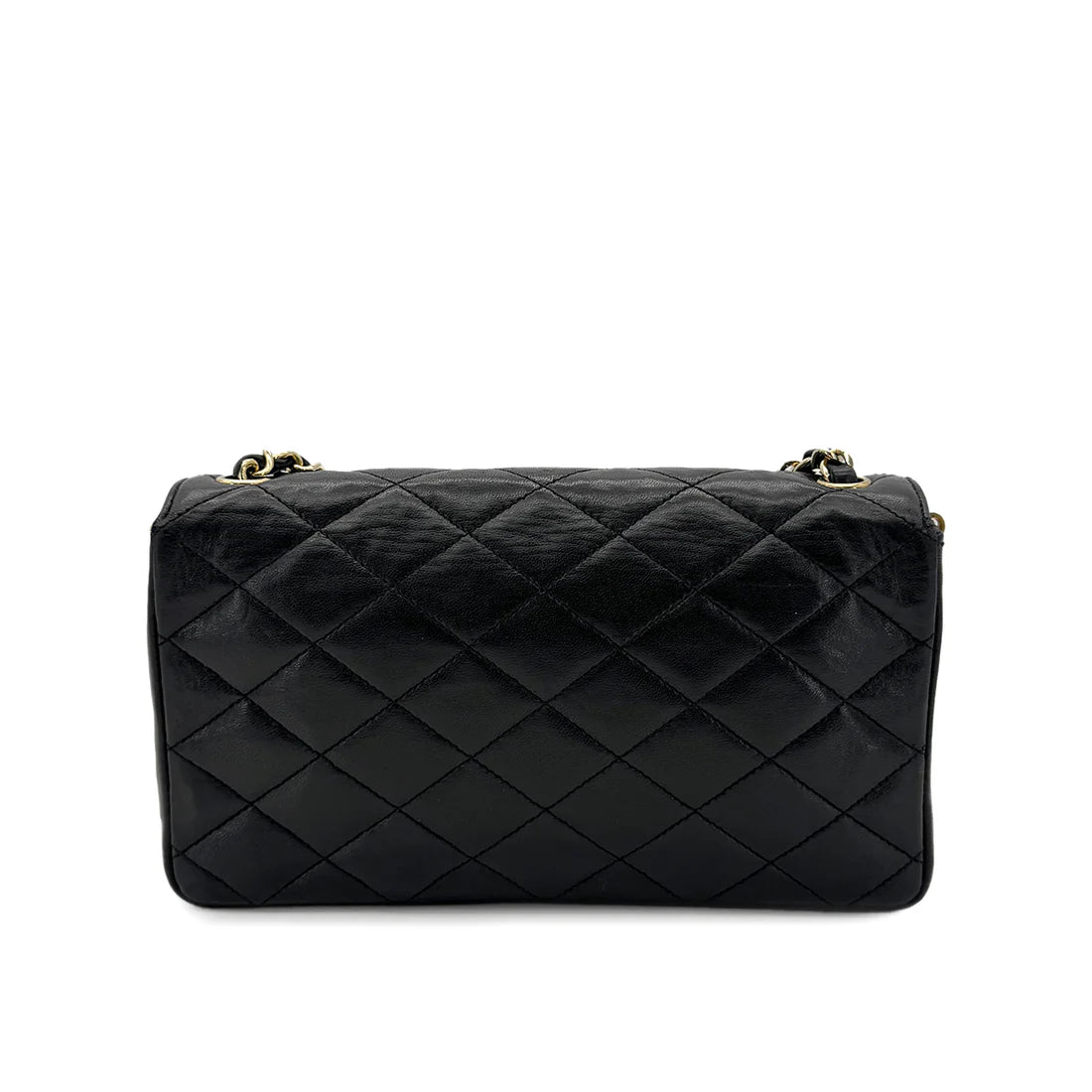 Vintage Deca Envelope Flap - Black Lambskin