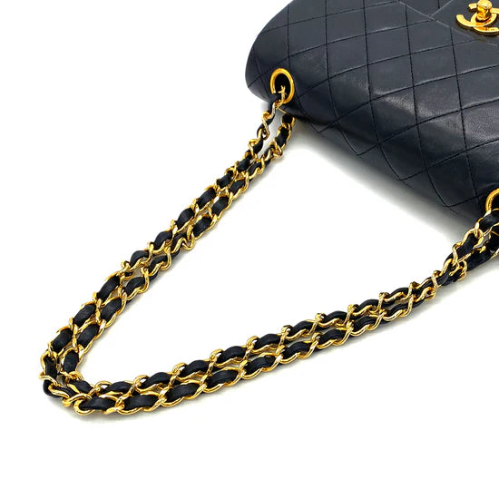 Vintage Small Classic Flap - Black Lambskin