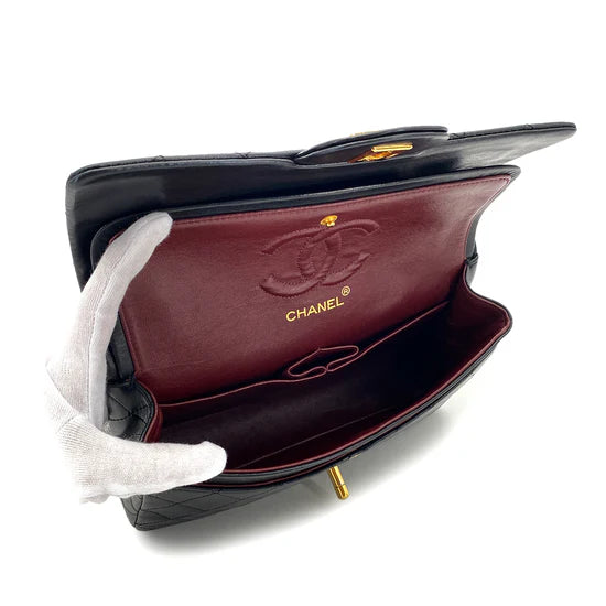 Vintage Small Classic Flap - Black Lambskin