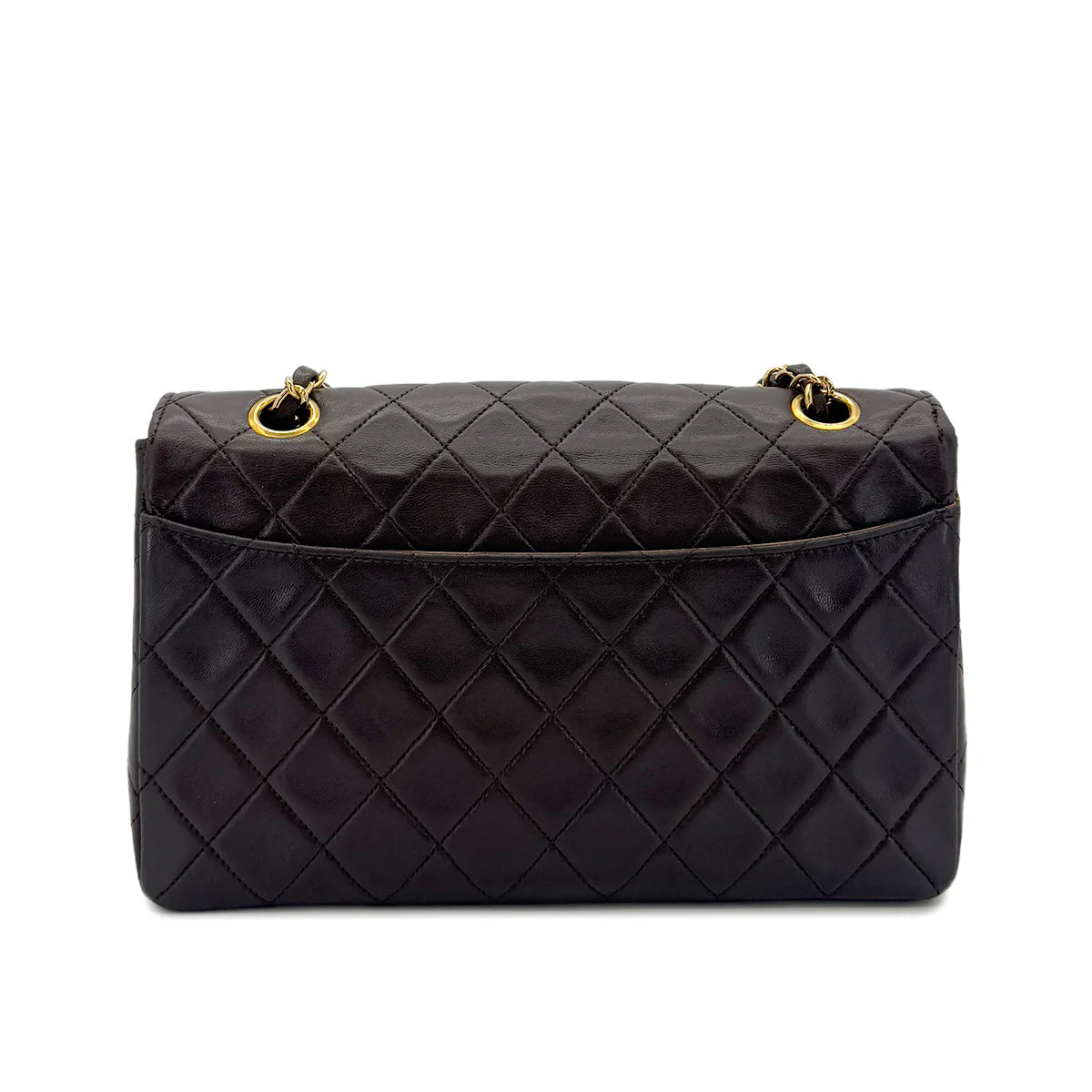 Vintage Brown Single Flap