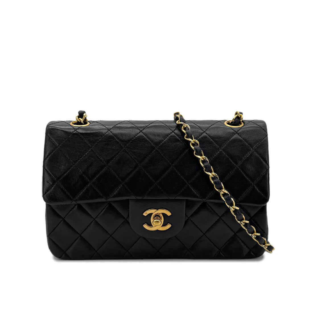 Vintage Small Classic Flap - Black Lambskin