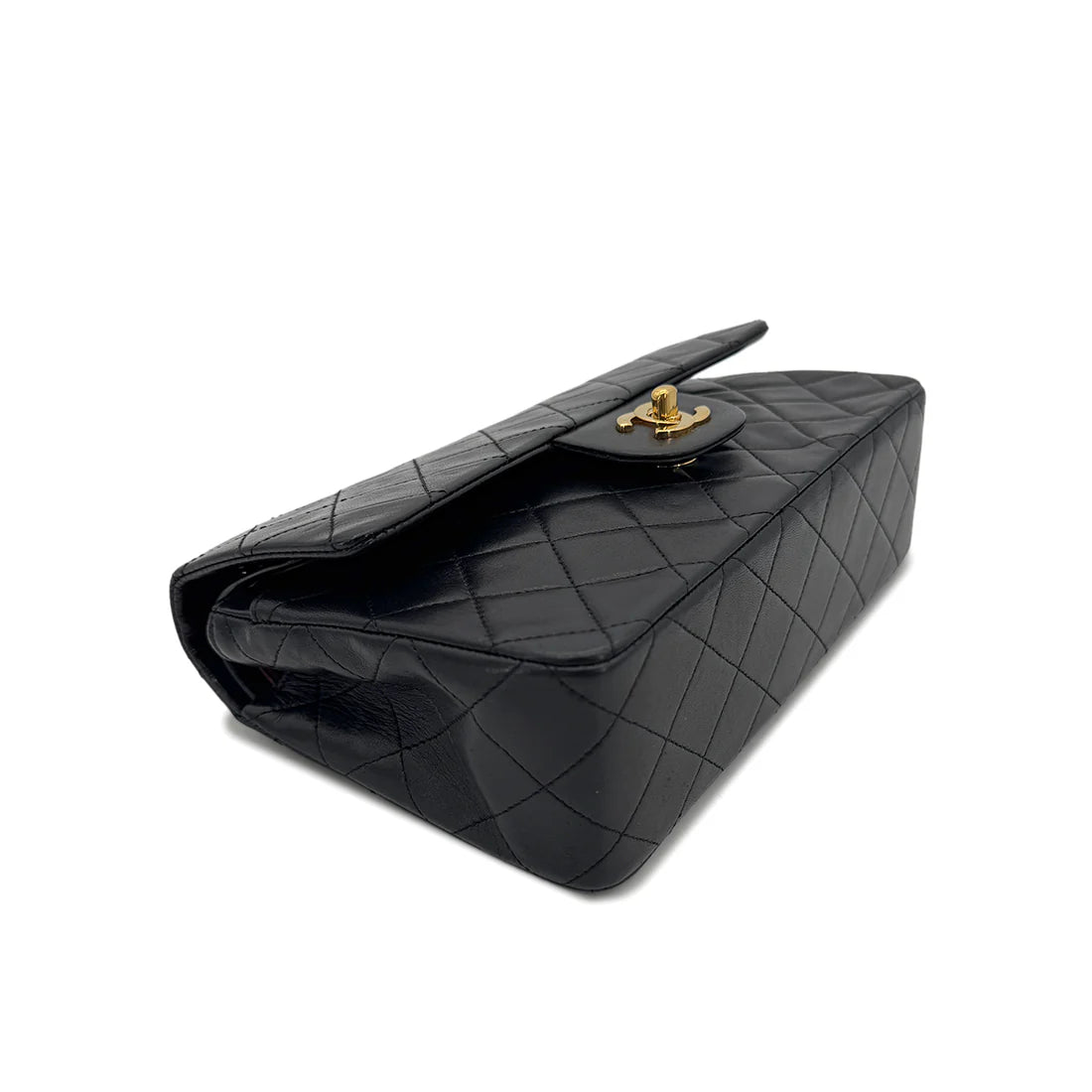 Vintage Small Classic Flap - Black Lambskin