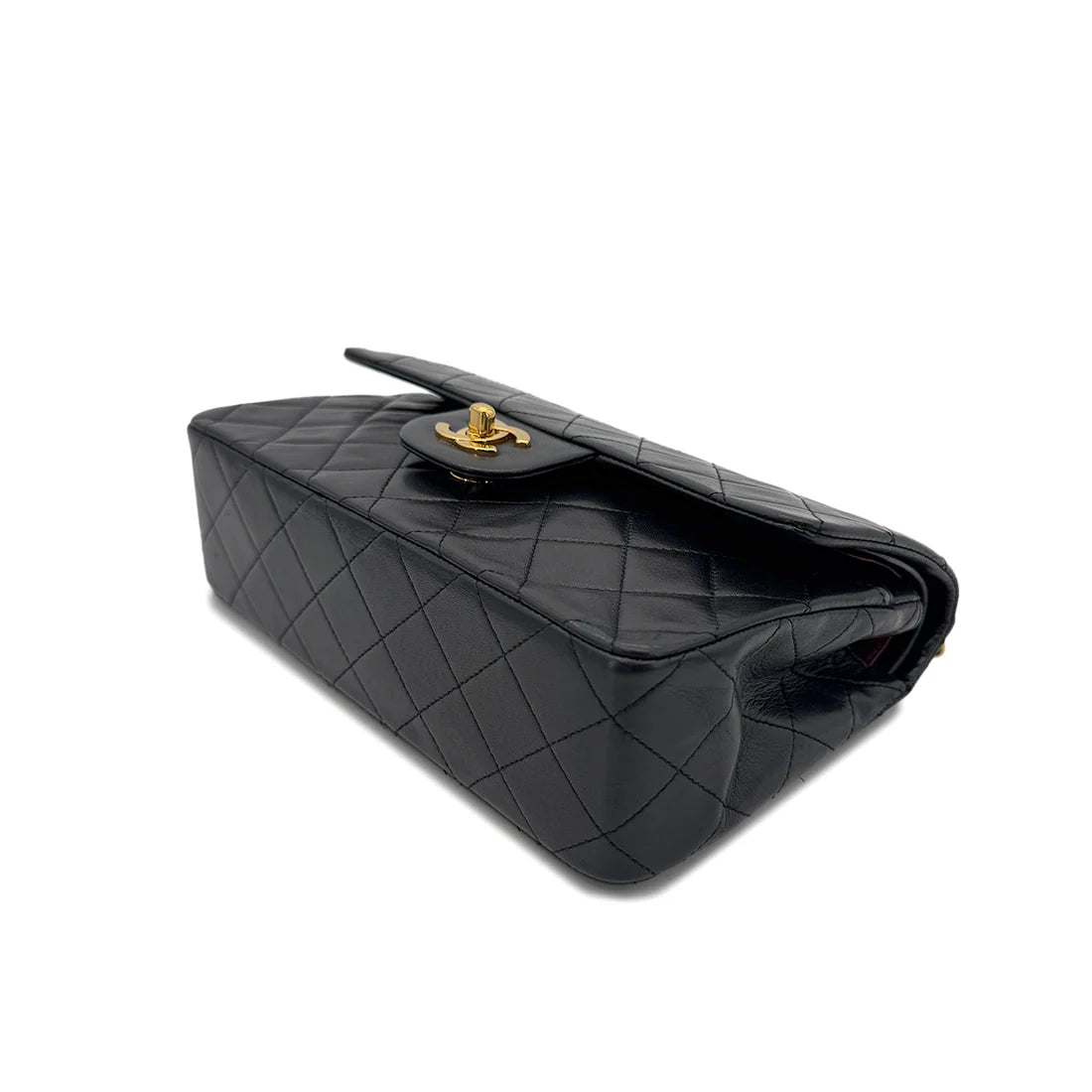 Vintage Small Classic Flap - Black Lambskin