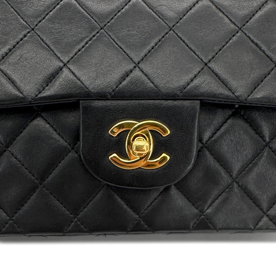 Vintage Small Classic Flap - Black Lambskin