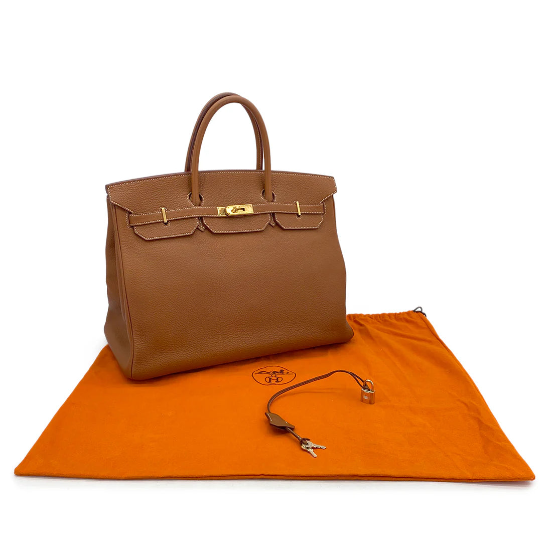 Hermes Birkin 40 - Gold Togo