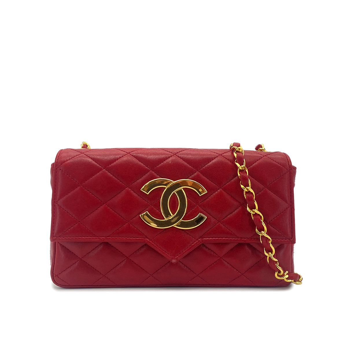 Vintage Red Deca Envelope Flap