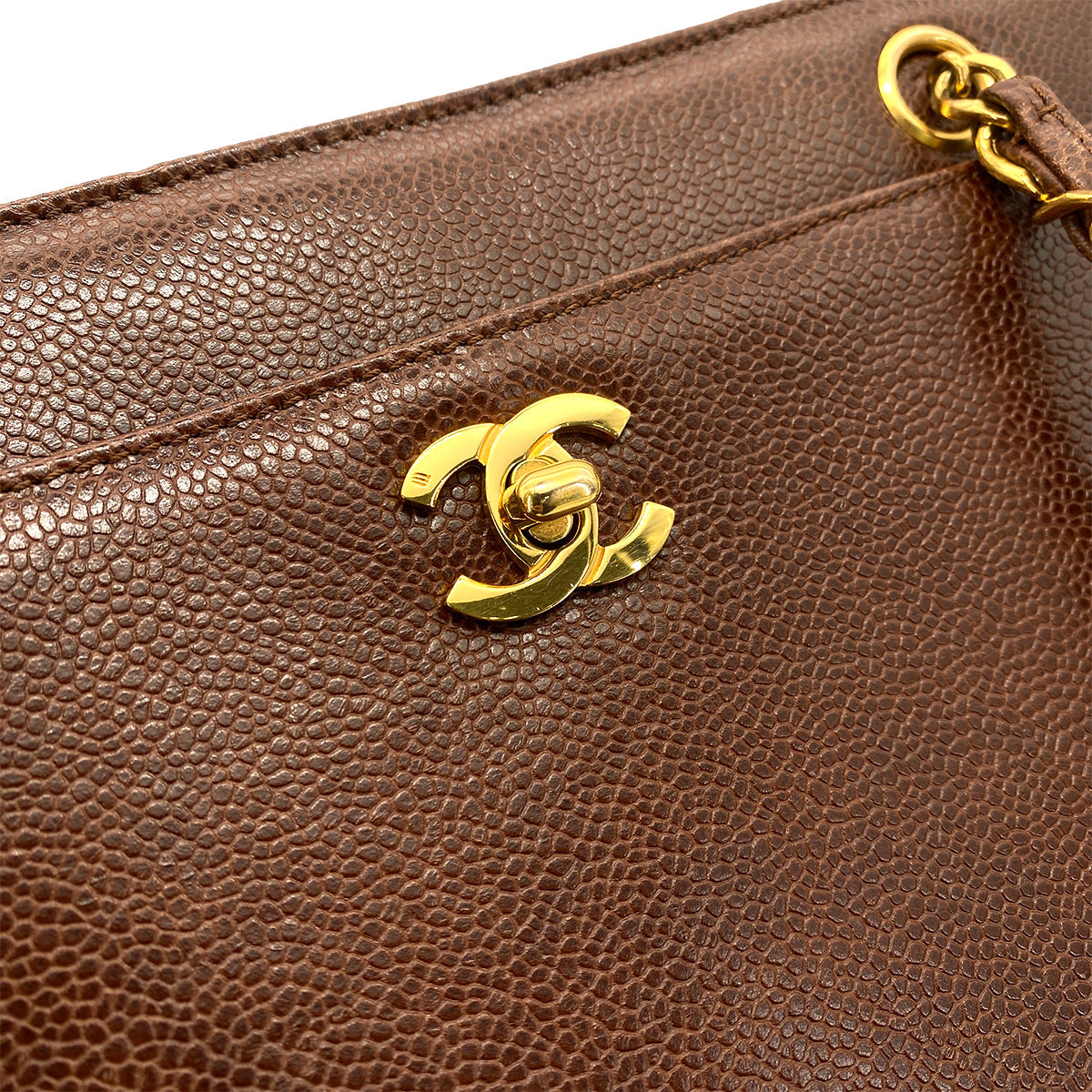 Vintage Brown Caviar Tote (Available at Ladybird)