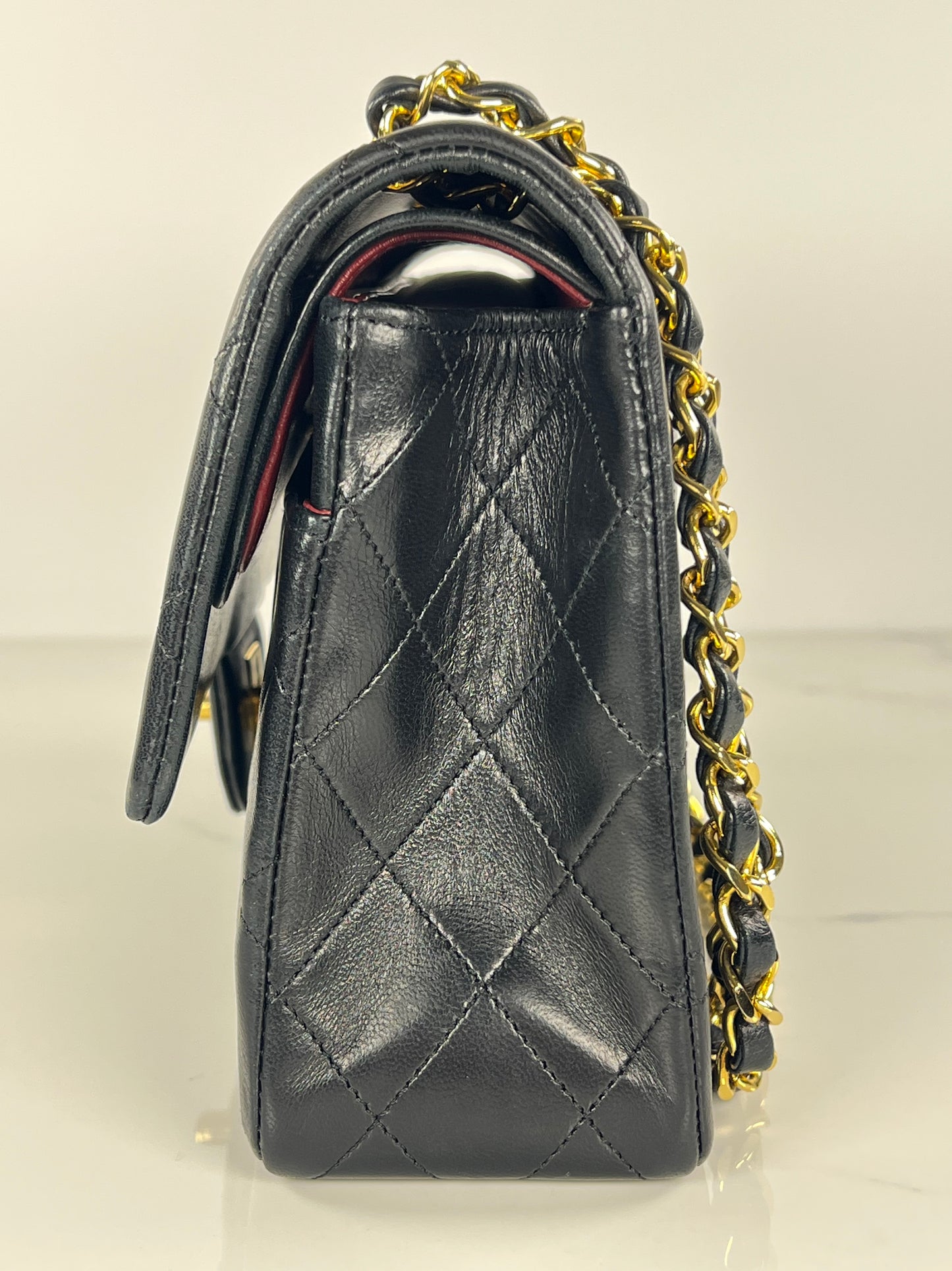 Black Vintage Medium Classic Flap