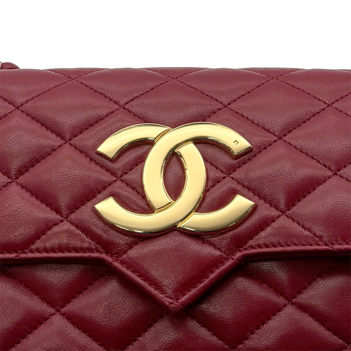 Vintage Red Deca Envelope Flap