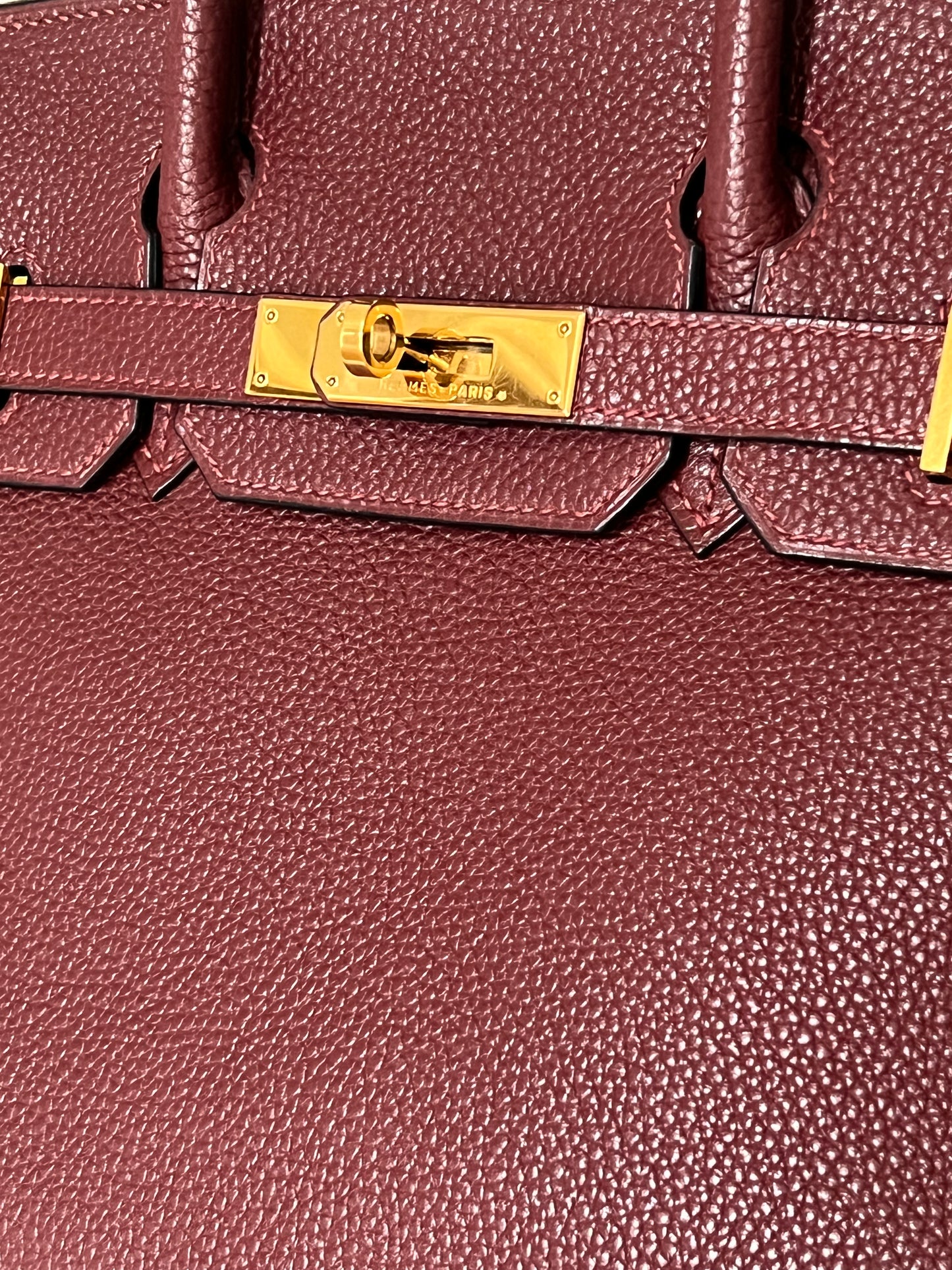 Birkin 30 (Togo, Rouge H)