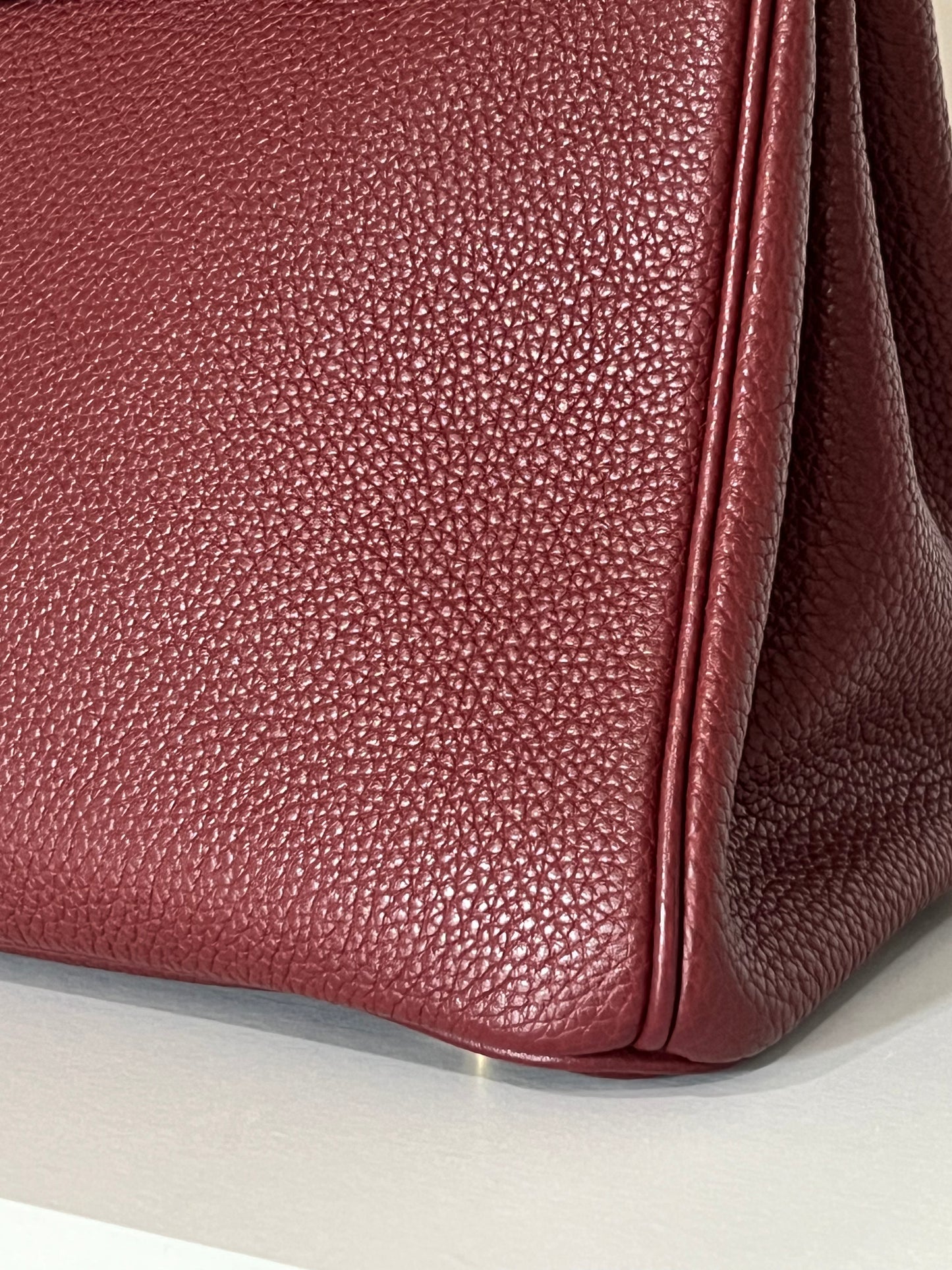 Birkin 30 (Togo, Rouge H)