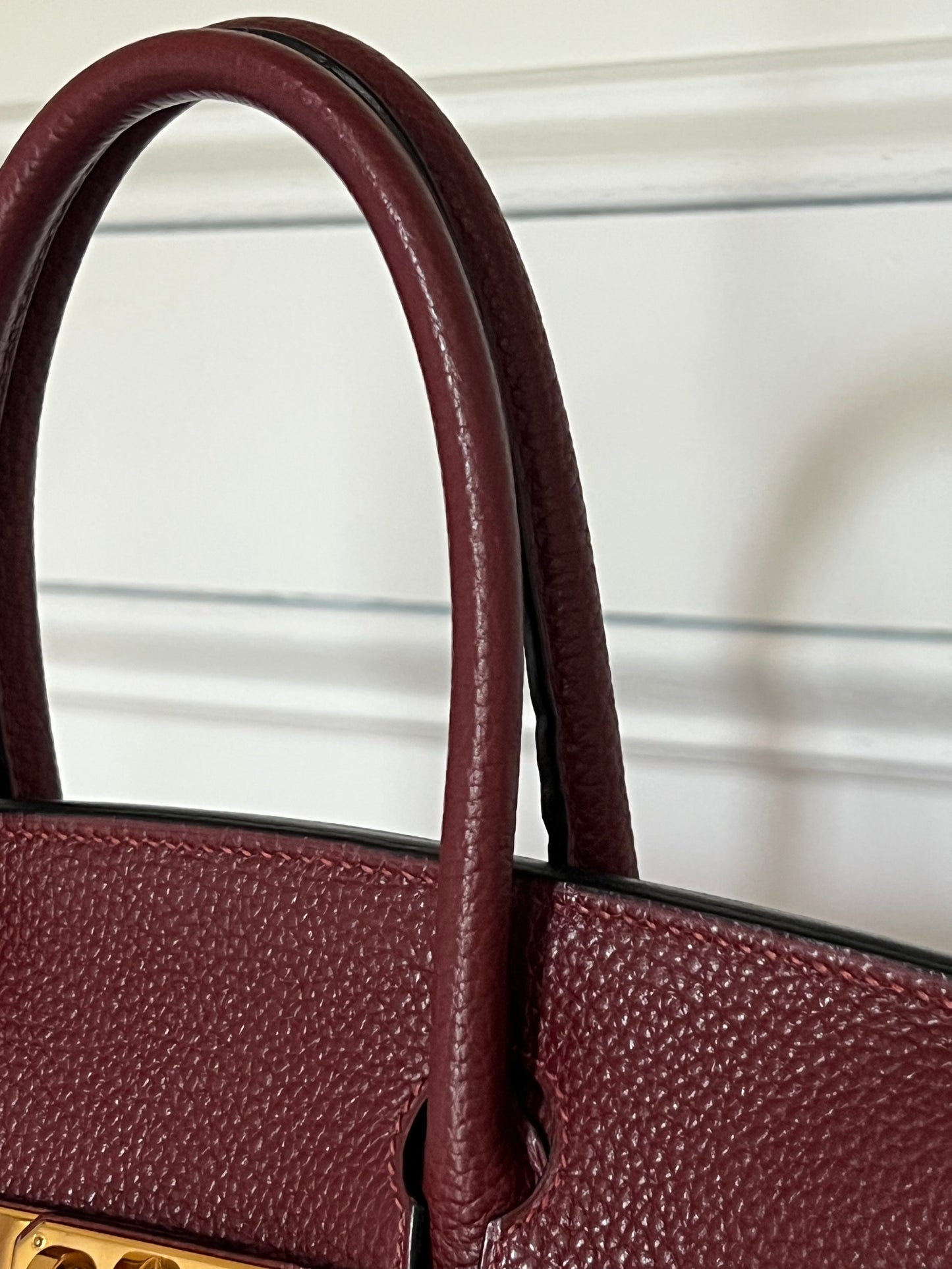 Birkin 30 (Togo, Rouge H)