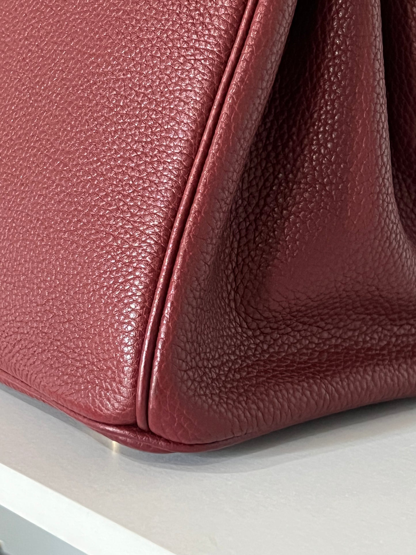Birkin 30 (Togo, Rouge H)