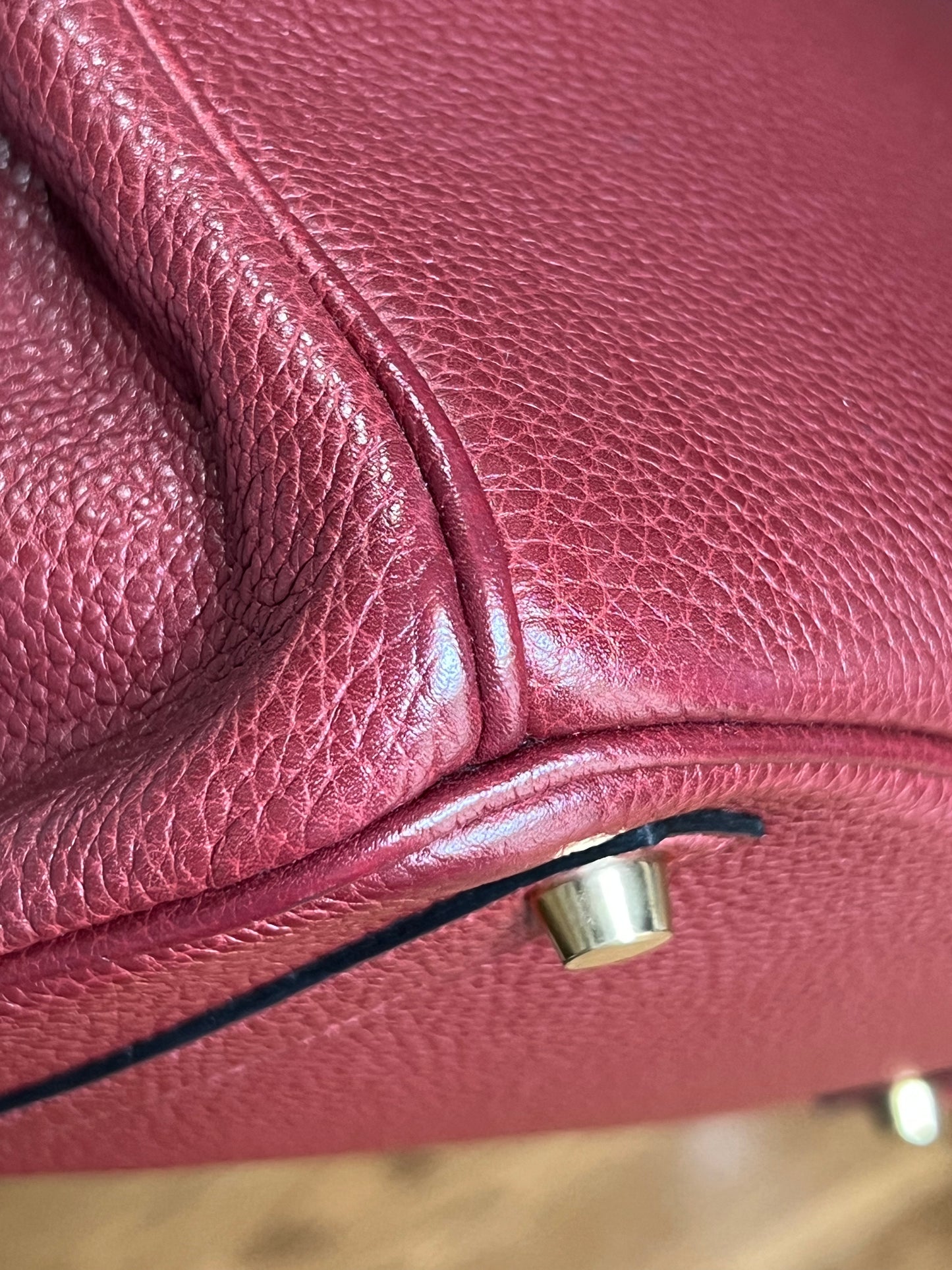 Birkin 30 (Togo, Rouge H)