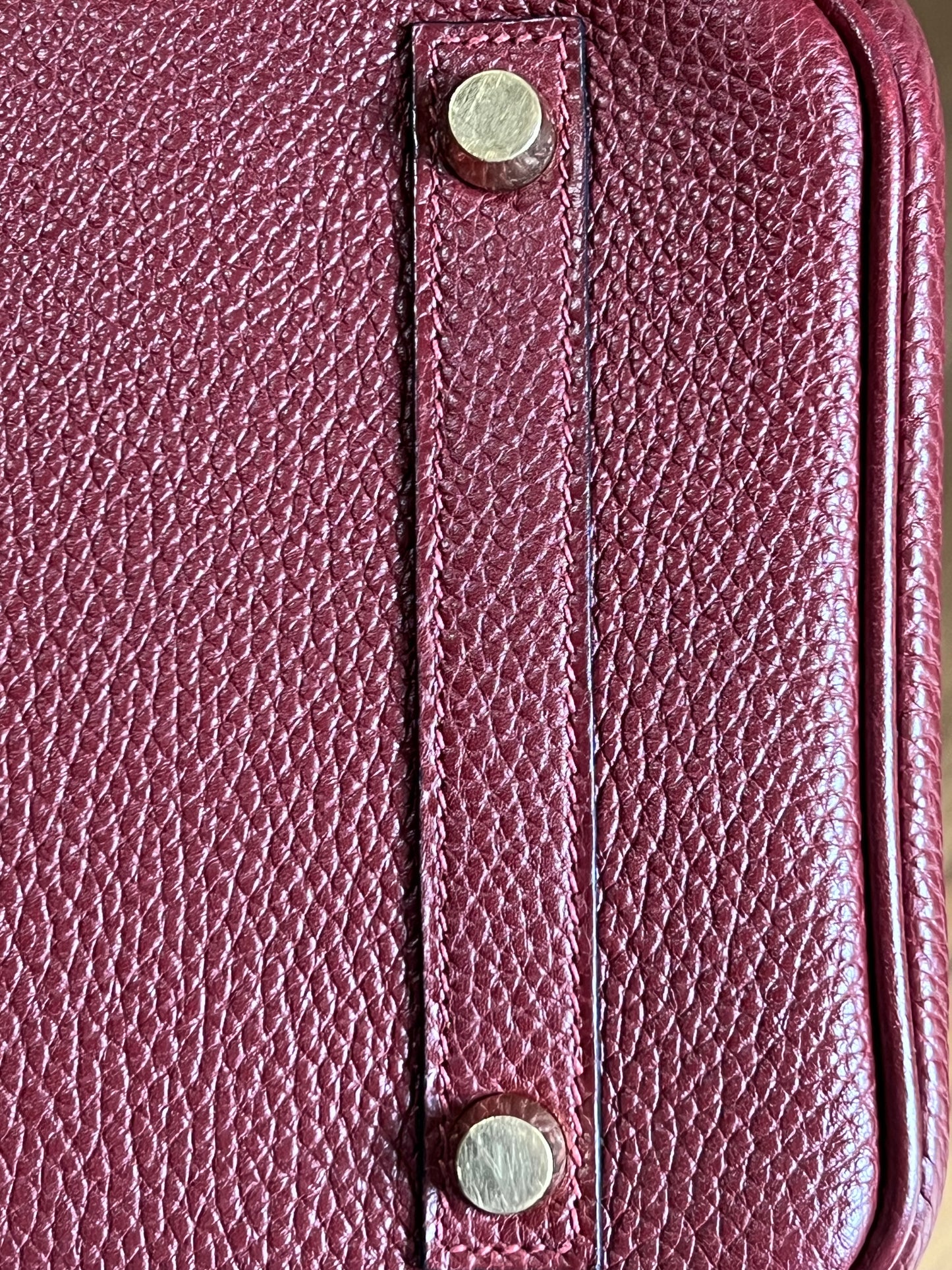 Birkin 30 (Togo, Rouge H)