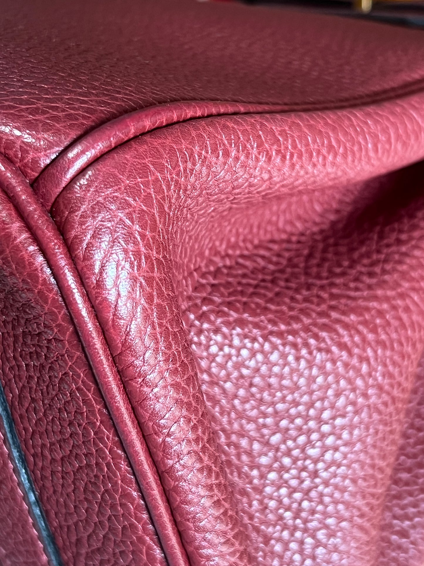 Birkin 30 (Togo, Rouge H)