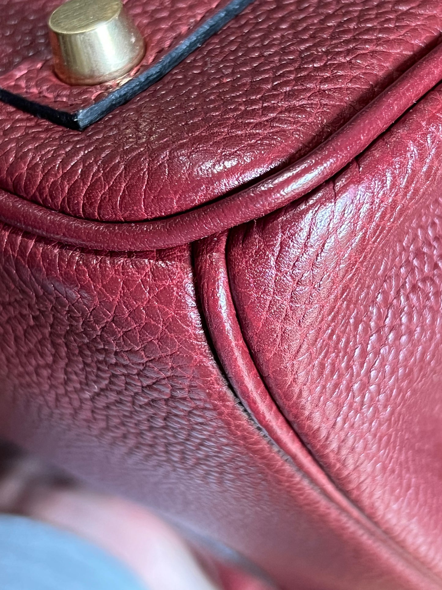 Birkin 30 (Togo, Rouge H)