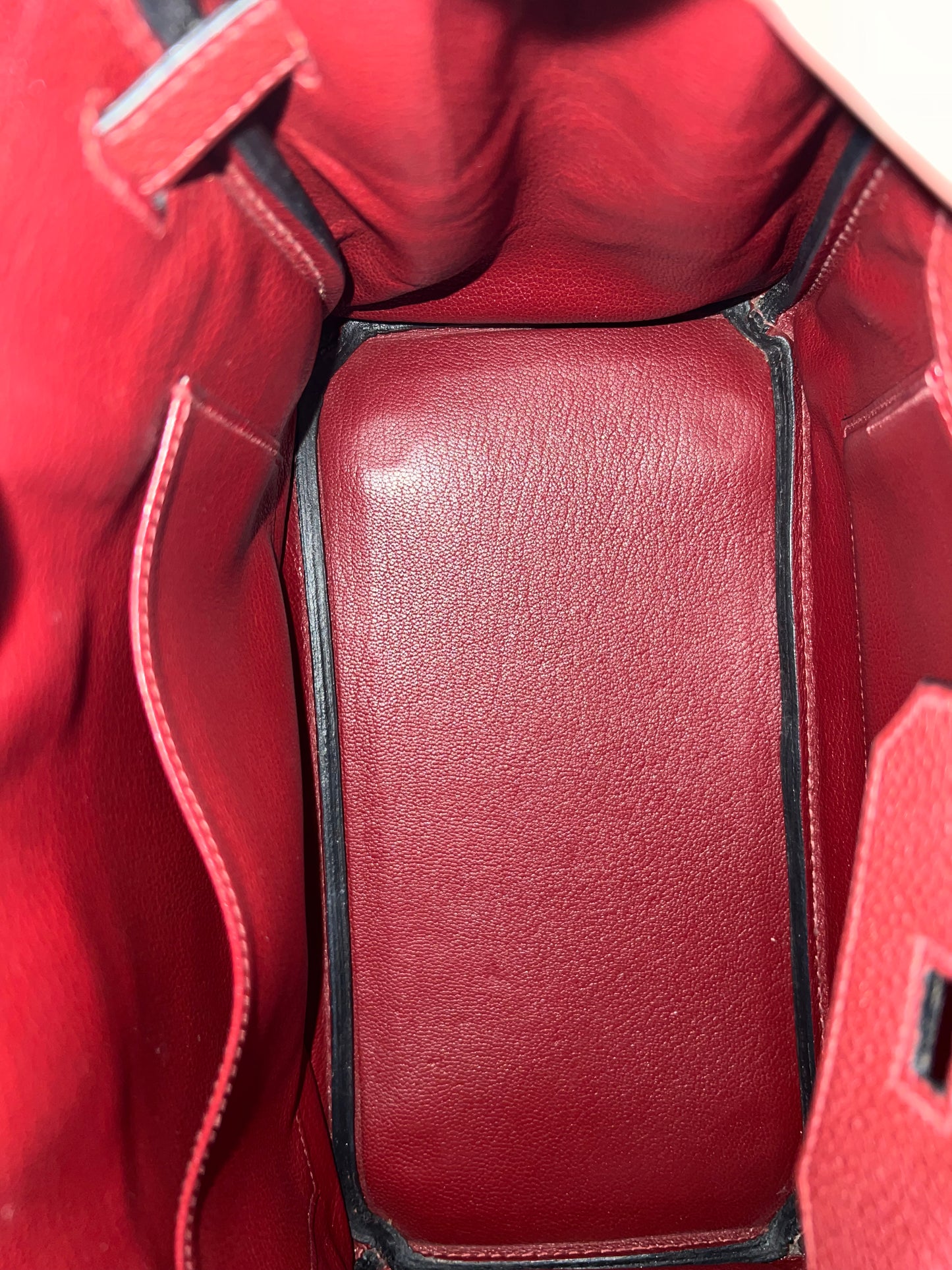 Birkin 30 (Togo, Rouge H)