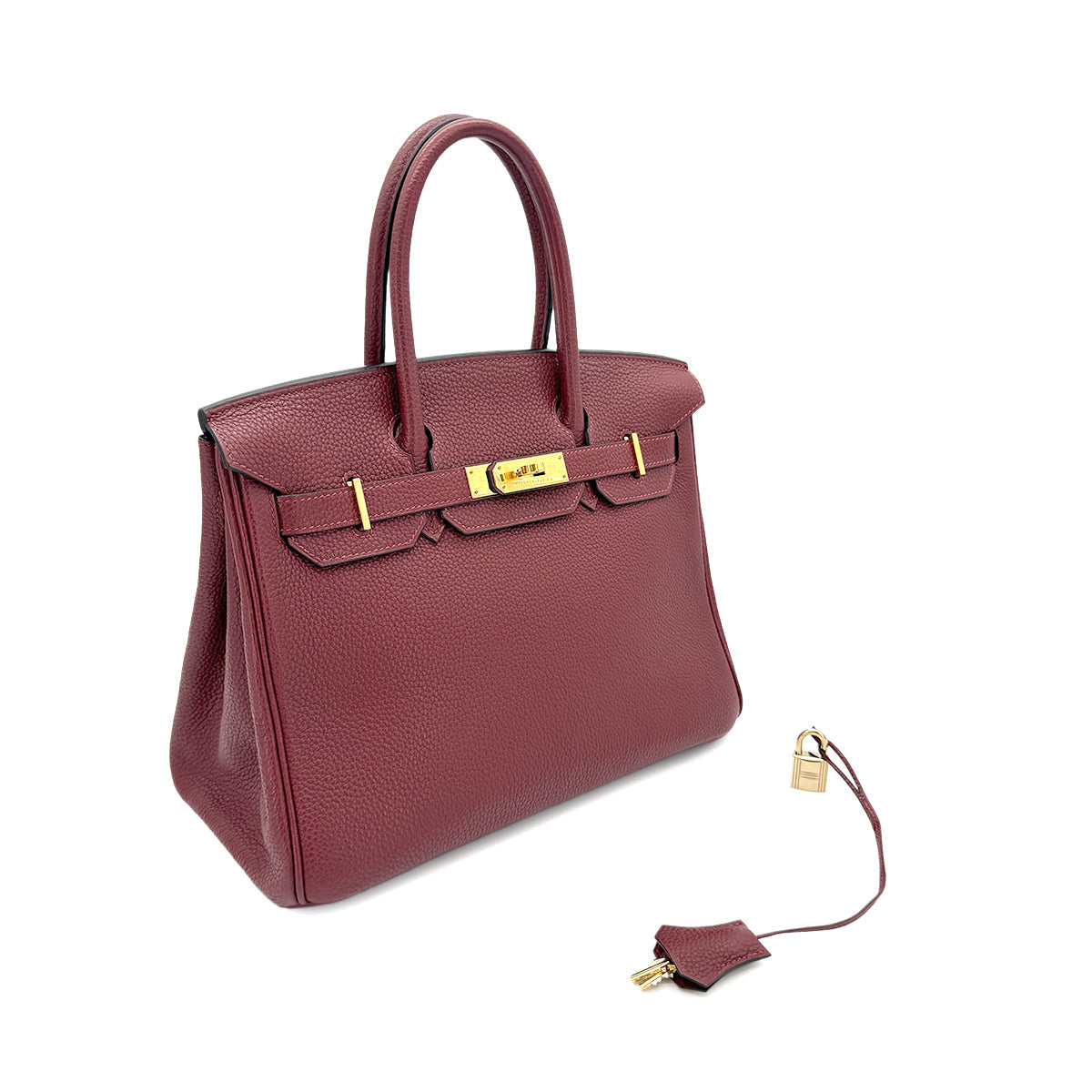 Birkin 30 (Togo, Rouge H)
