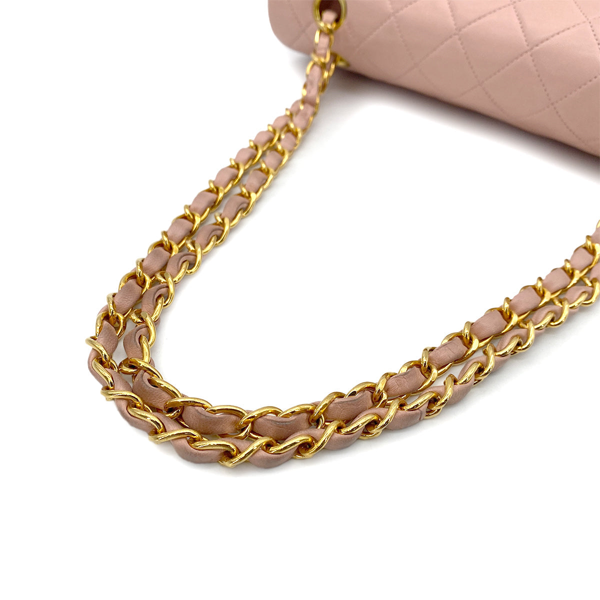 Vintage Medium Classic Flap - Pink Lambskin