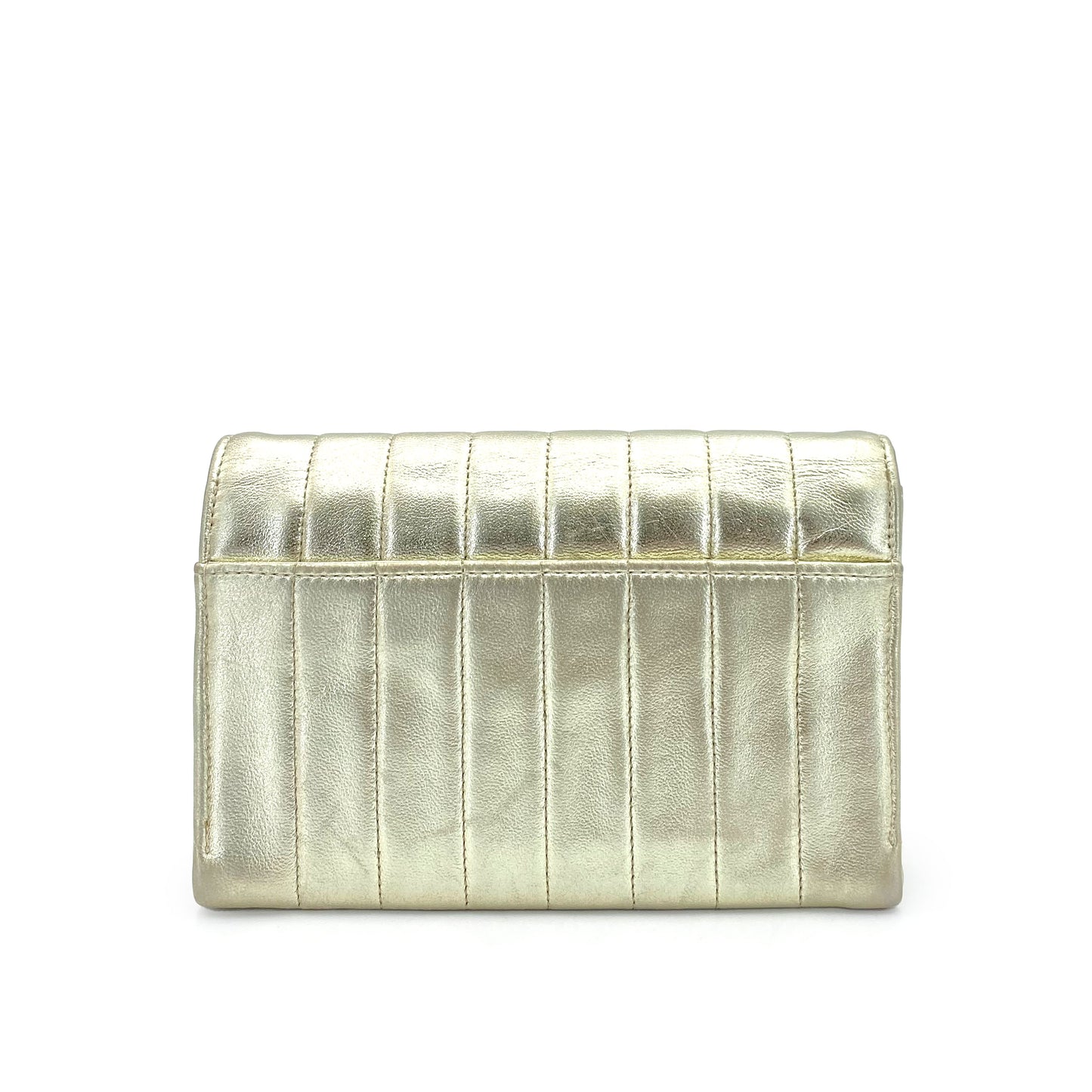 Vintage Mini Mademoiselle - Gold Lambskin