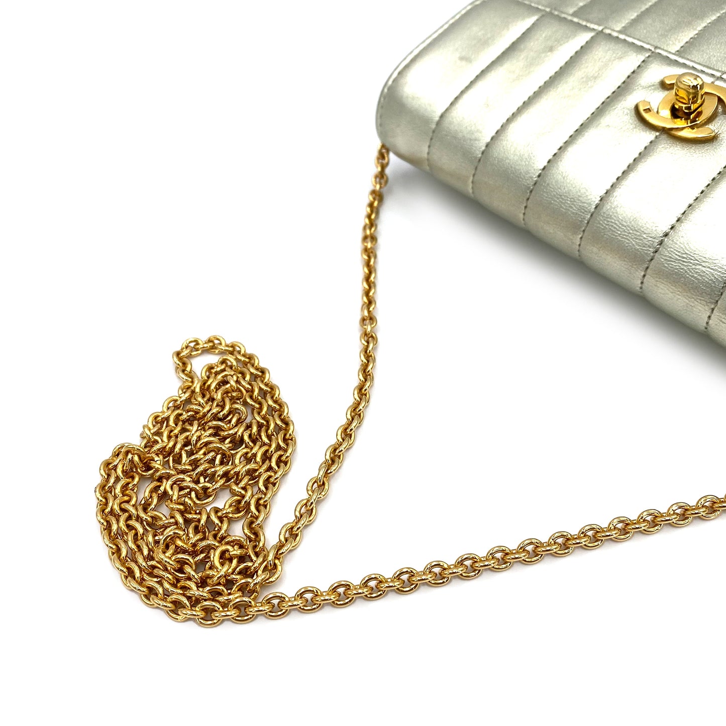 Vintage Mini Mademoiselle - Gold Lambskin