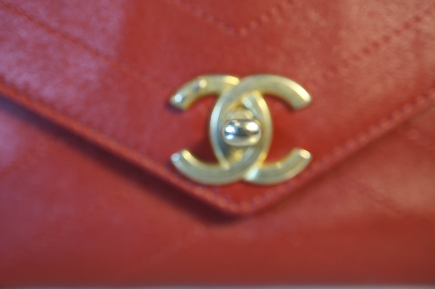 Envelope Flap - Red Lambskin