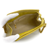 Mini Crossbody - Yellow Caviar