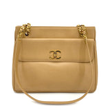 Vintage Beige Caviar Tote