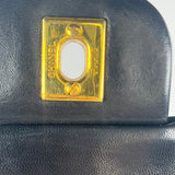 Black Small Classic Flap