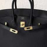 Hermes Birkin 25 - Black Togo (Stamp C, 2018)