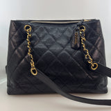 Vintage Front Pocket Shoulder Tote