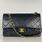 Black Vintage Medium Classic Flap