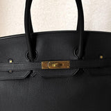 B35 - black togo (A stamp)